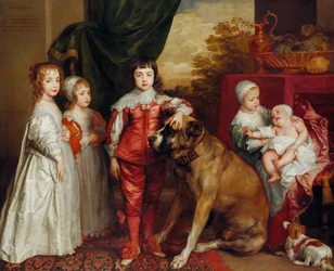 Les cinq enfants aînés de Charles Ier